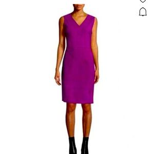 Brand new calfskin suede dress original price $998! Marine blue size 0